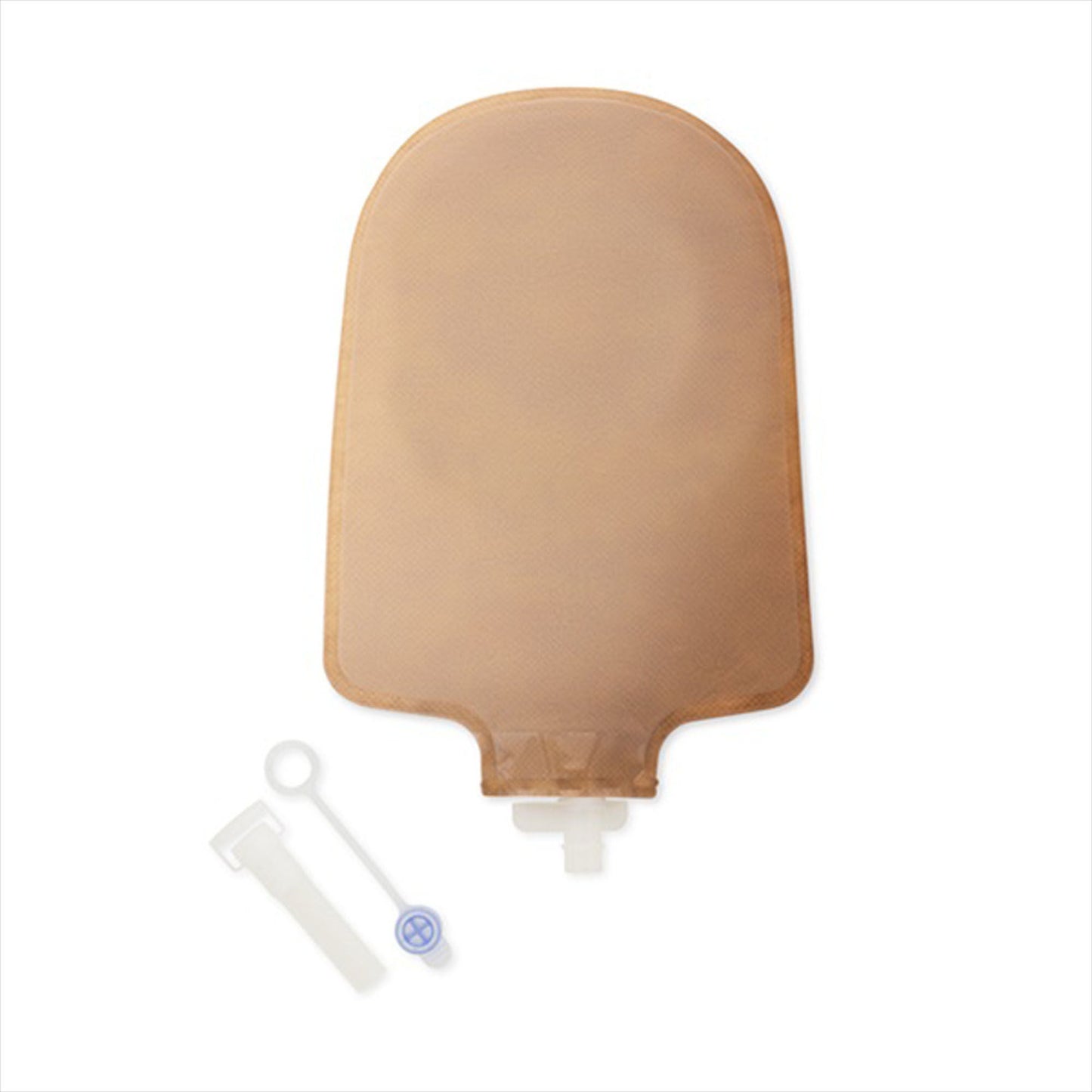 Premier™ 8492 One-Piece Beige Urostomy Pouch, Pre-cut to Fit Stomas