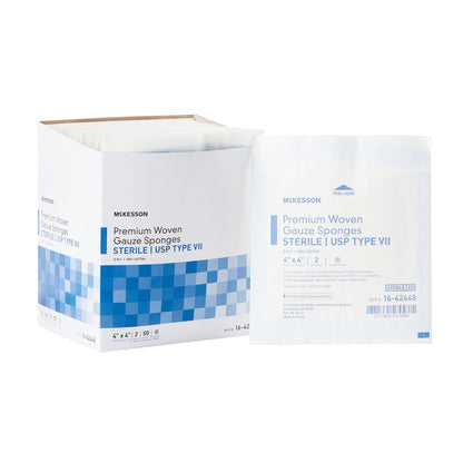 McKesson Sterile USP Type VII Gauze Sponge, Eight Ply