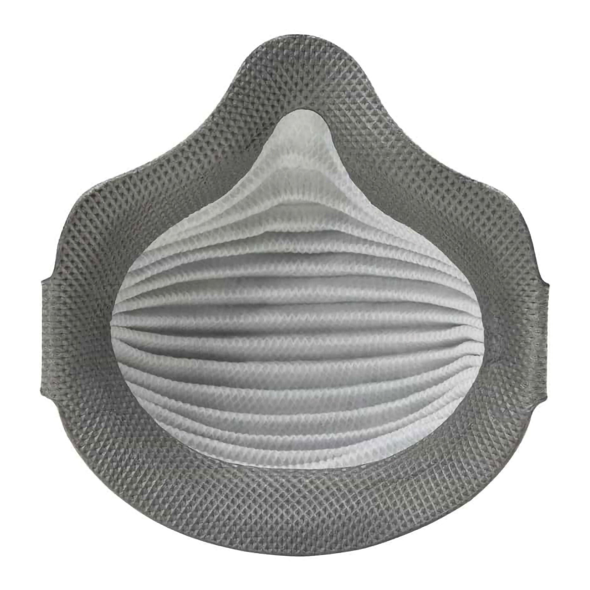 Moldex AirWave Particulate Respirator Mask Industrial N95 Not Rated Adjustable Head Strap Medium / Large