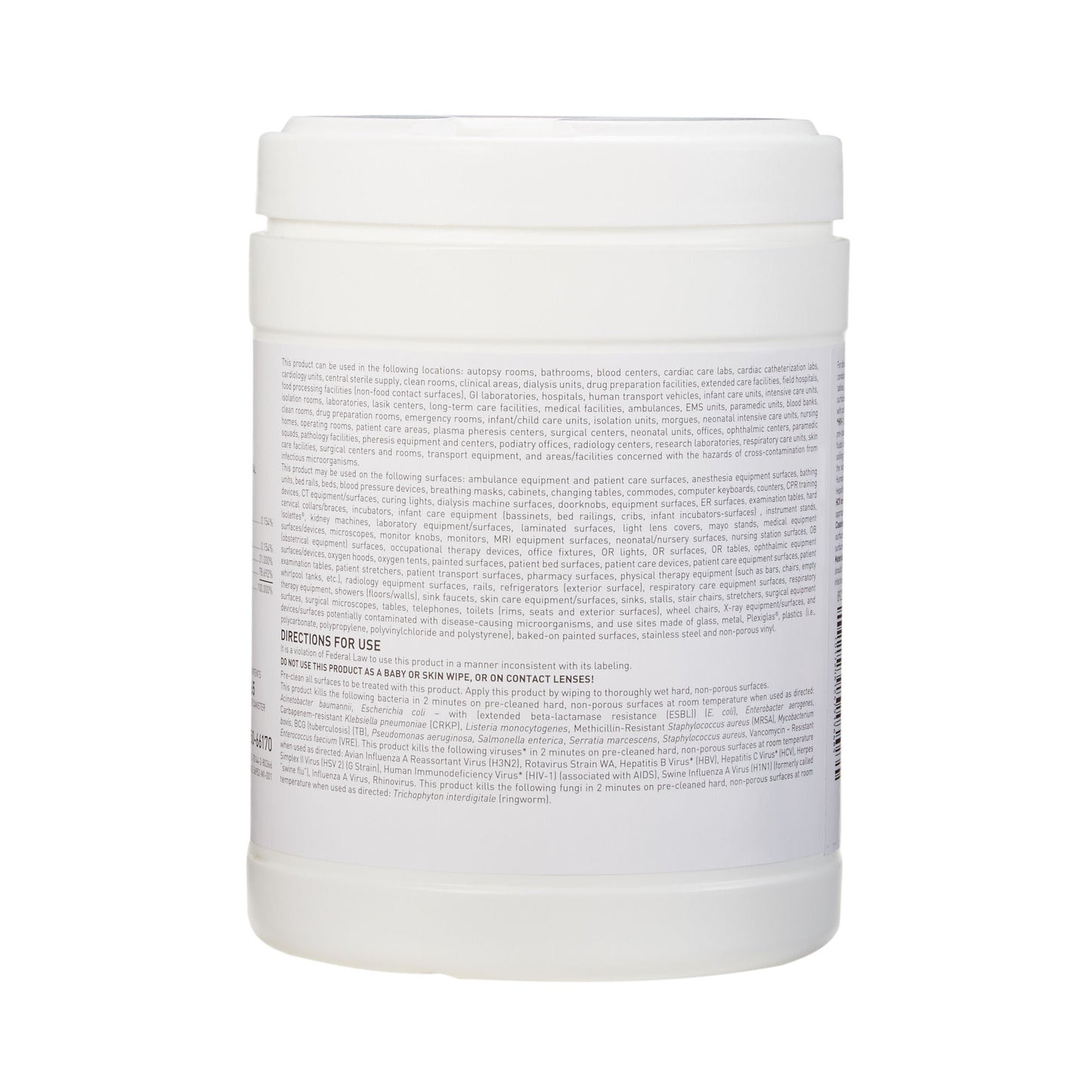 McKesson Germicidal Extra Large Surface Disinfectant Wipes