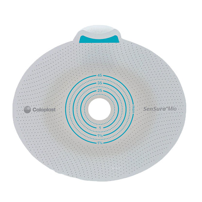 SenSura® Mio Click Ostomy Barrier, Stoma Opening, Yellow Match