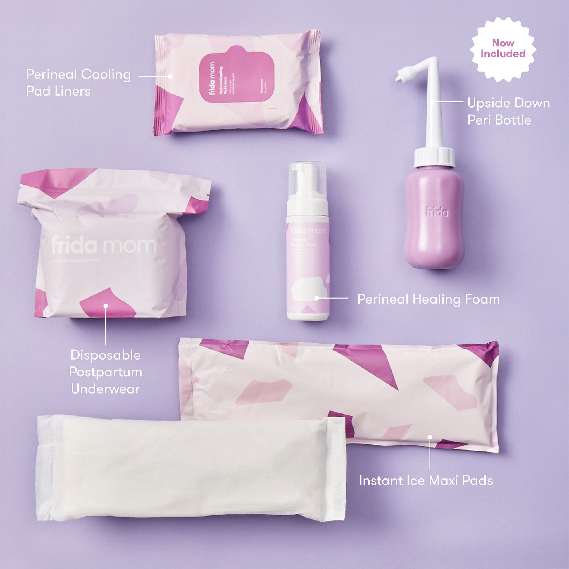 frida mom Recovery Essentials Kit with Peri Bottle