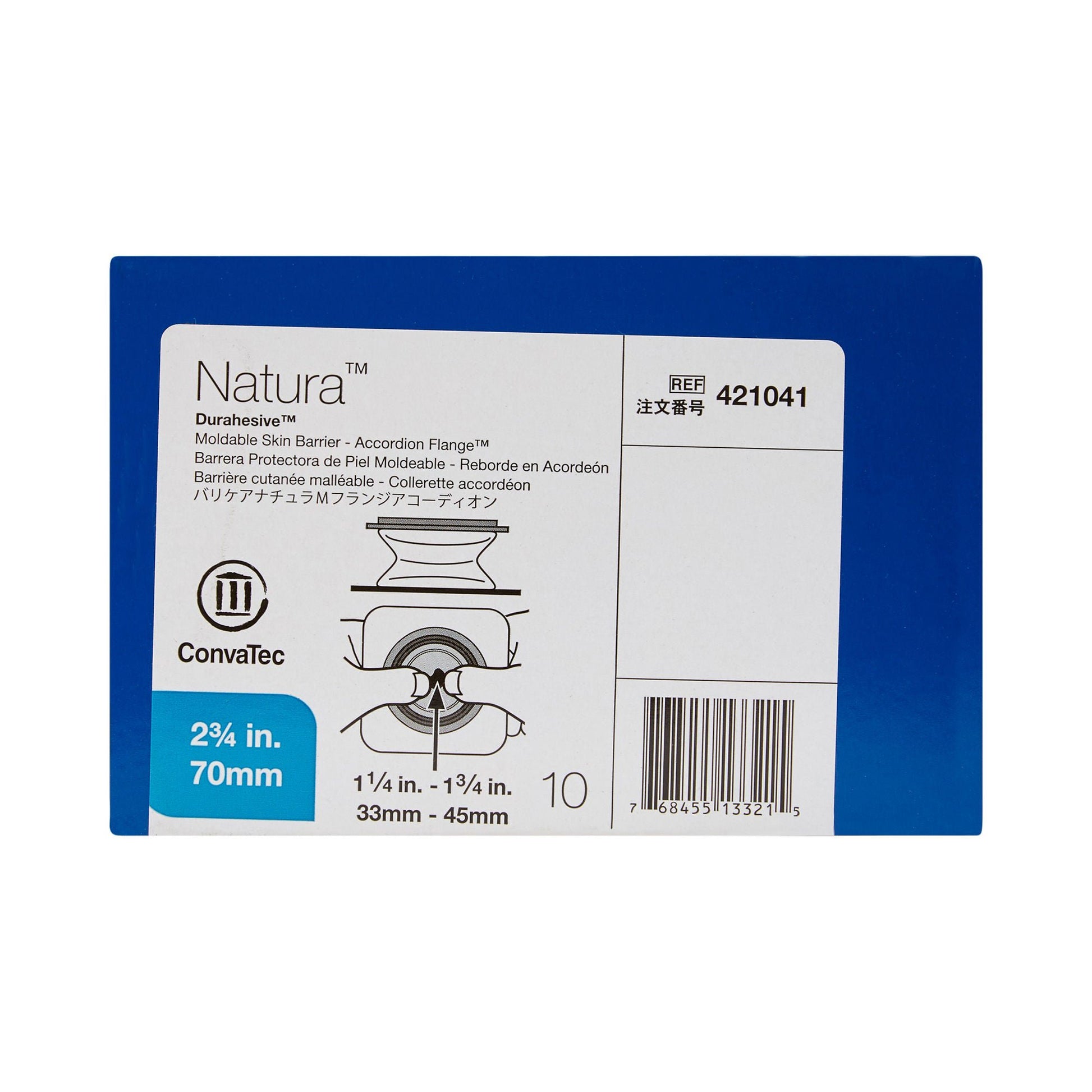 Natura™ Skin Barrier, Flange
