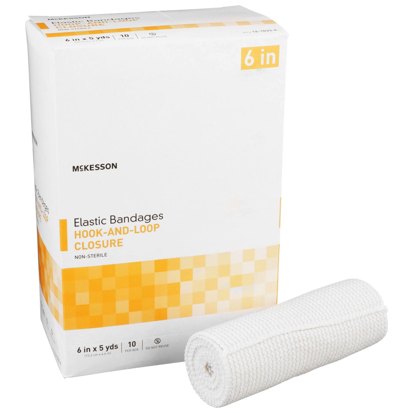 McKesson hook-and-loop closure Elastic Bandage