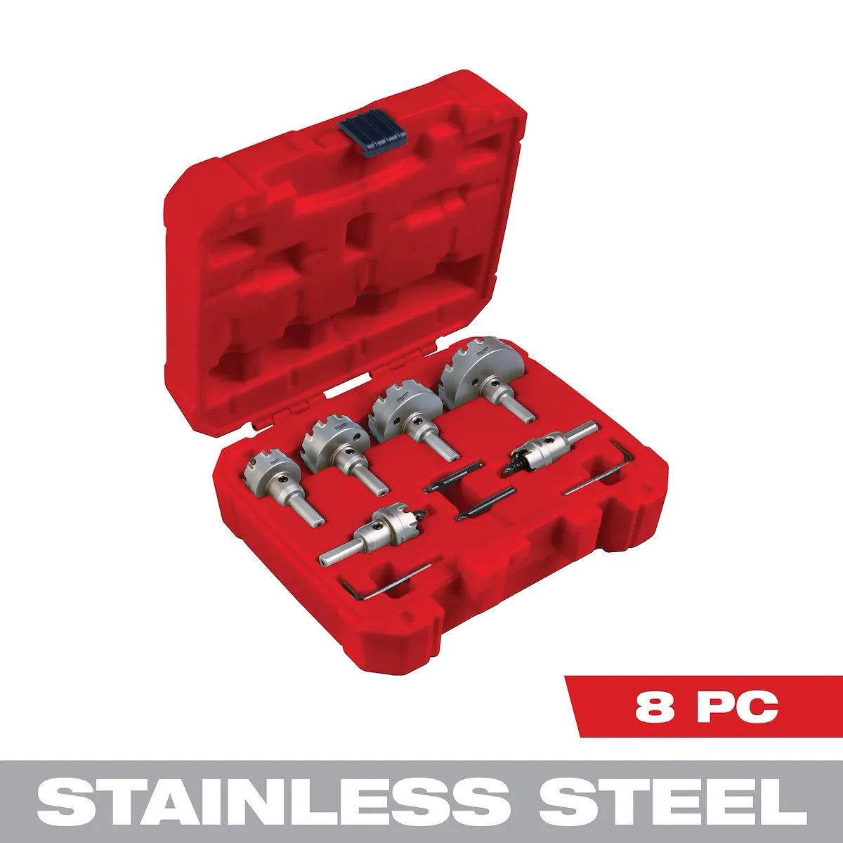 Milwaukee One-Piece Carbide Hole Cutter Set - 8PC 49-57-8629
