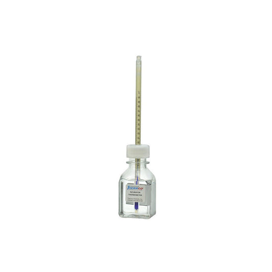 True-Tempe Incubator Thermometer Celsius 18º to 50°C Total Immersion Wall Mount Does Not Require Power