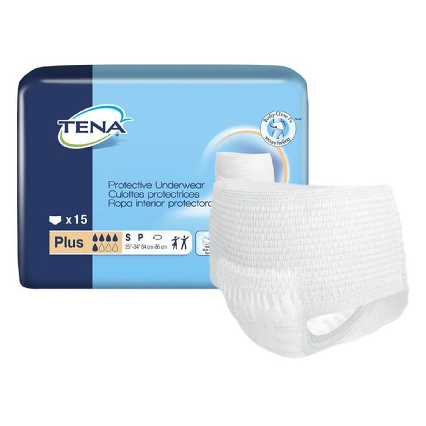 Tena® ProSkin™ Plus Fully Breathable Absorbent Underwear
