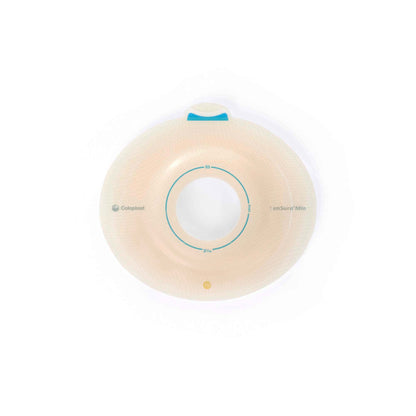 SenSura® Mio Click Convex Light Ostomy Barrier, Stoma Opening, Blue Match