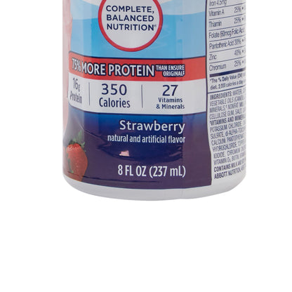 Ensure® Plus Nutrition Shake, Strawberry, bottle