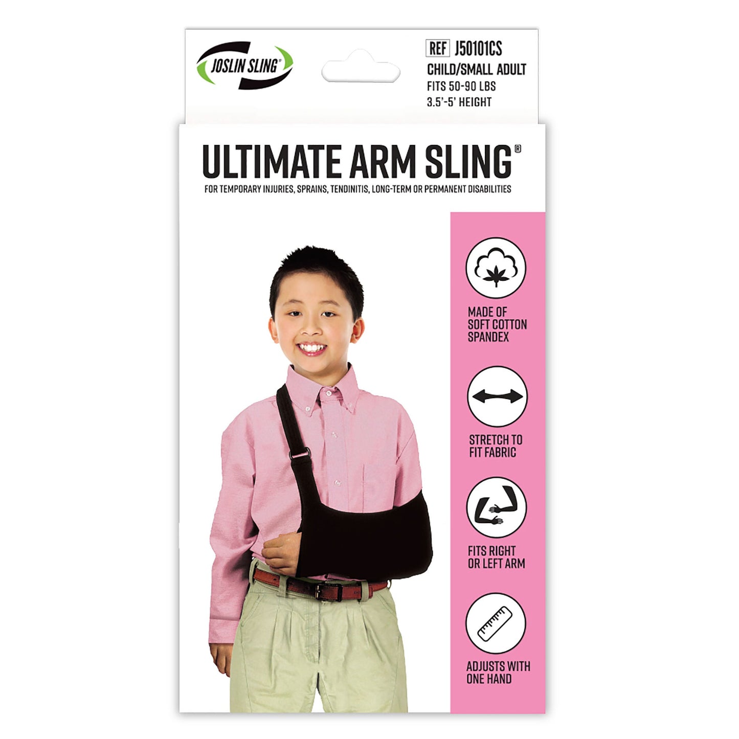 Ultimate Arm Sling Arm Sling D-Ring / Hook and Loop Strap Closure