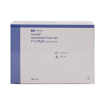Kendall™ Hypoallergenic Paper Medical Tape, White