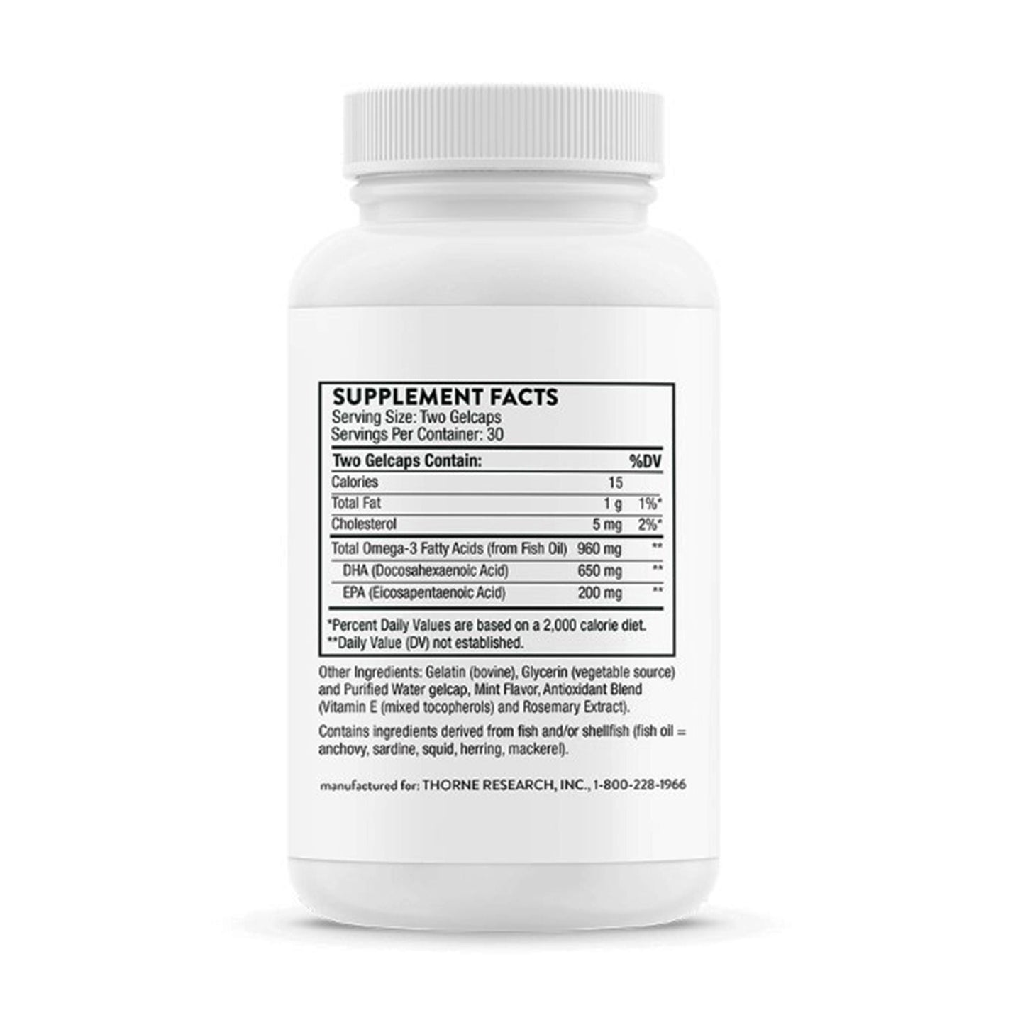 Thorne® Prenatal DHA Dietary Supplement