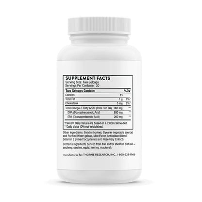 Thorne® Prenatal DHA Dietary Supplement