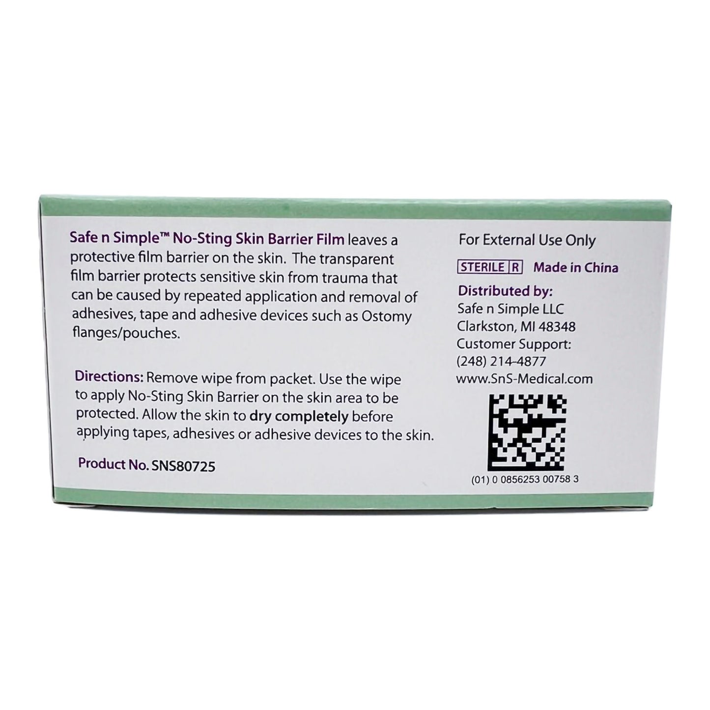 Safe n Simple™ Barrier Wipe