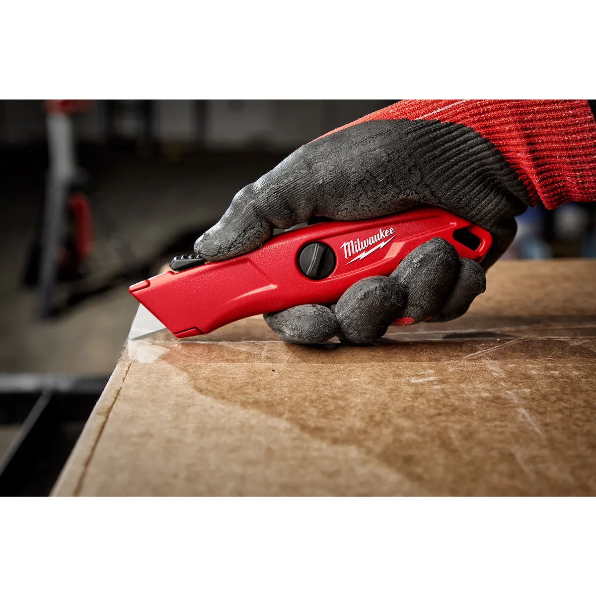 Milwaukee Self Retracting Utility Knife 48-22-1512 | 2.4 in Blade Length, Steel