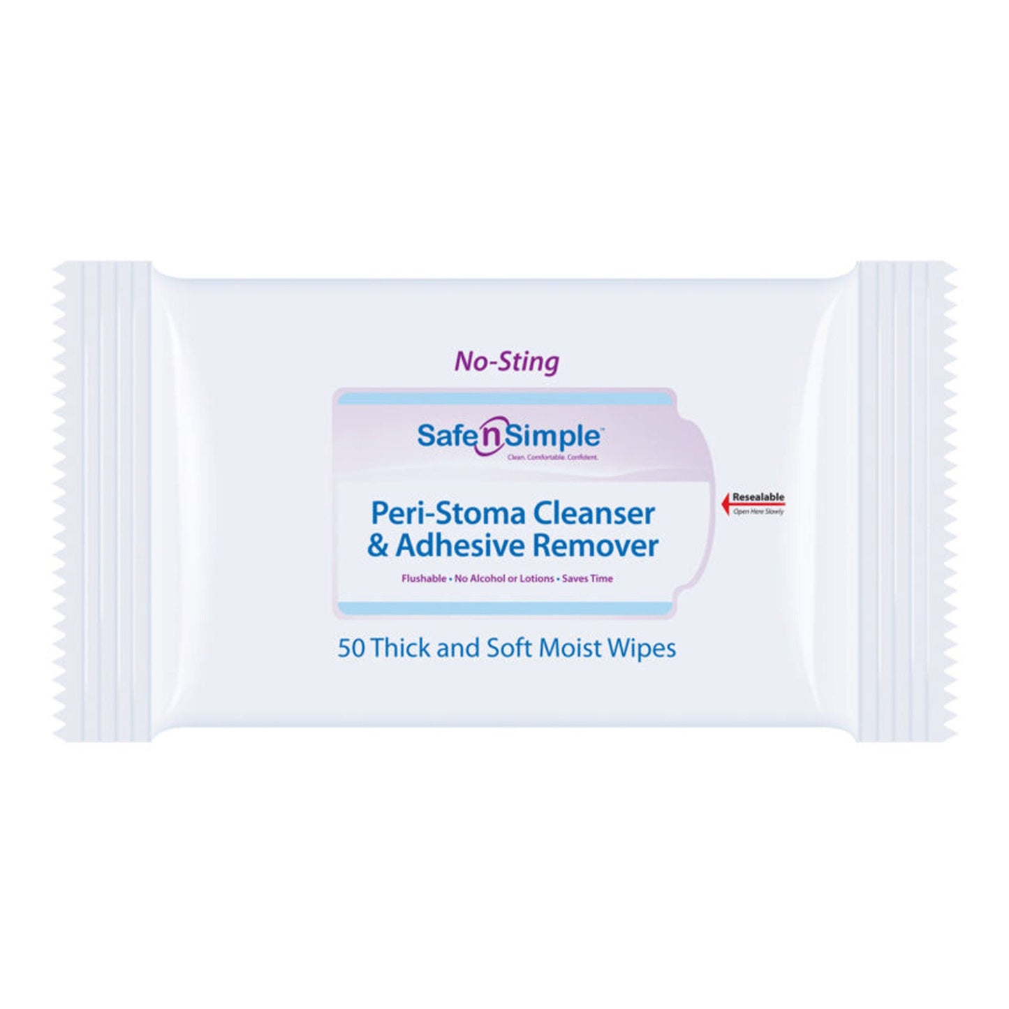 Safe n Simple™ Adhesive Remover Wipes