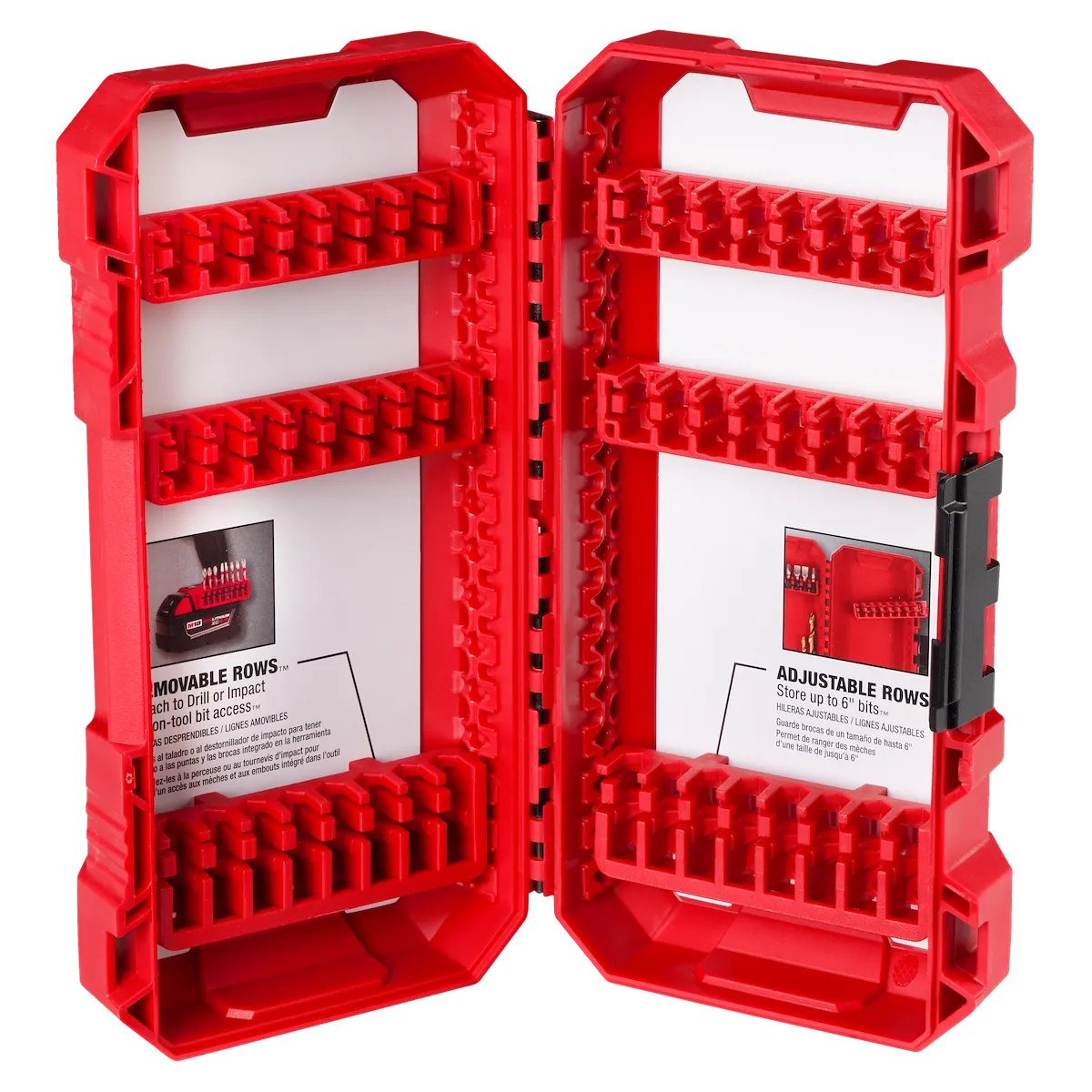 Milwaukee Customizable Medium Case for Impact Driver Accessories 48-32-9921 | Polypropylene