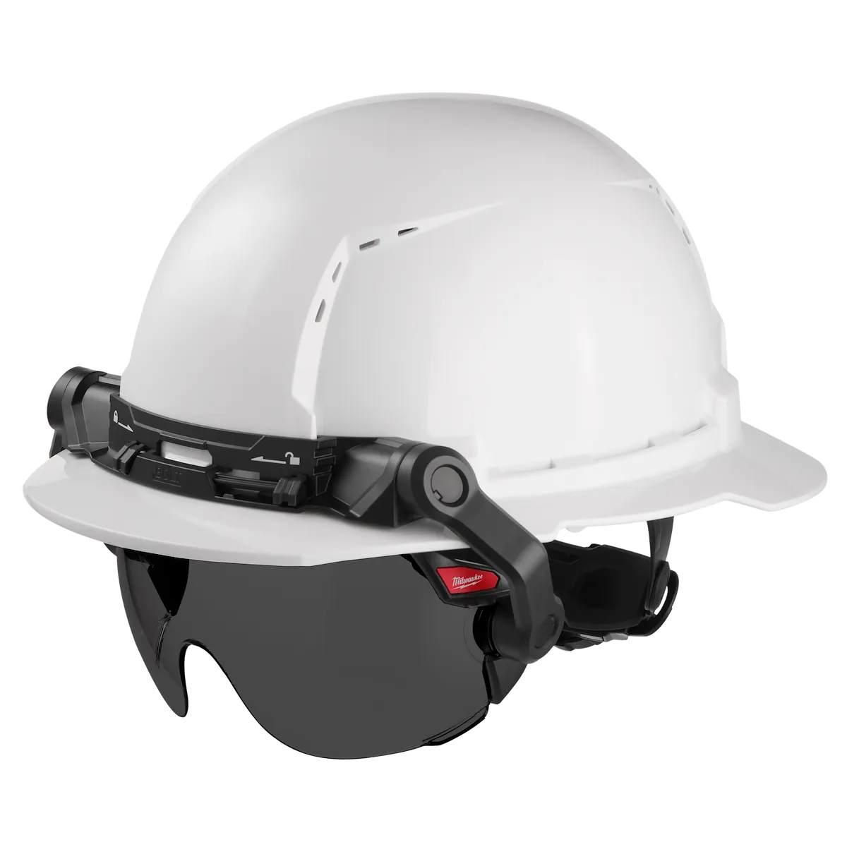 Milwaukee BOLT Eye Visor - Tinted Dual Coat Lens (Compatible with Safety Helmets & Hard Hats) 48-73-1415