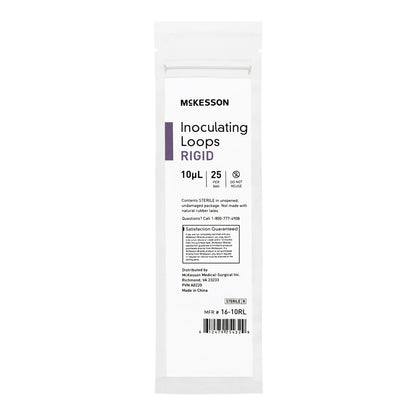 McKesson Inoculating Loop, Dark Blue, 10 μL, 20-Centimeter Length