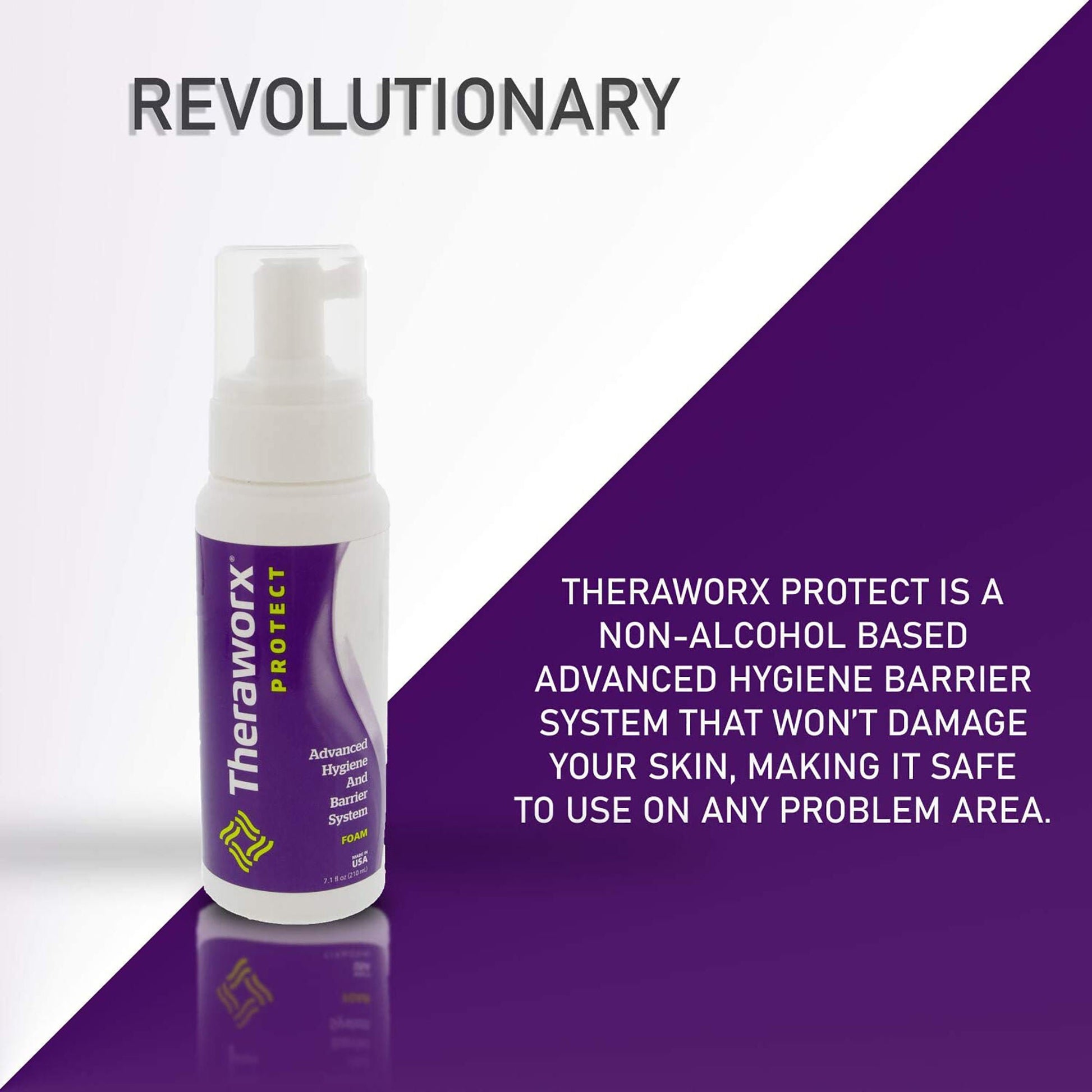 Theraworx™ Rinse-Free Foaming Body Wash