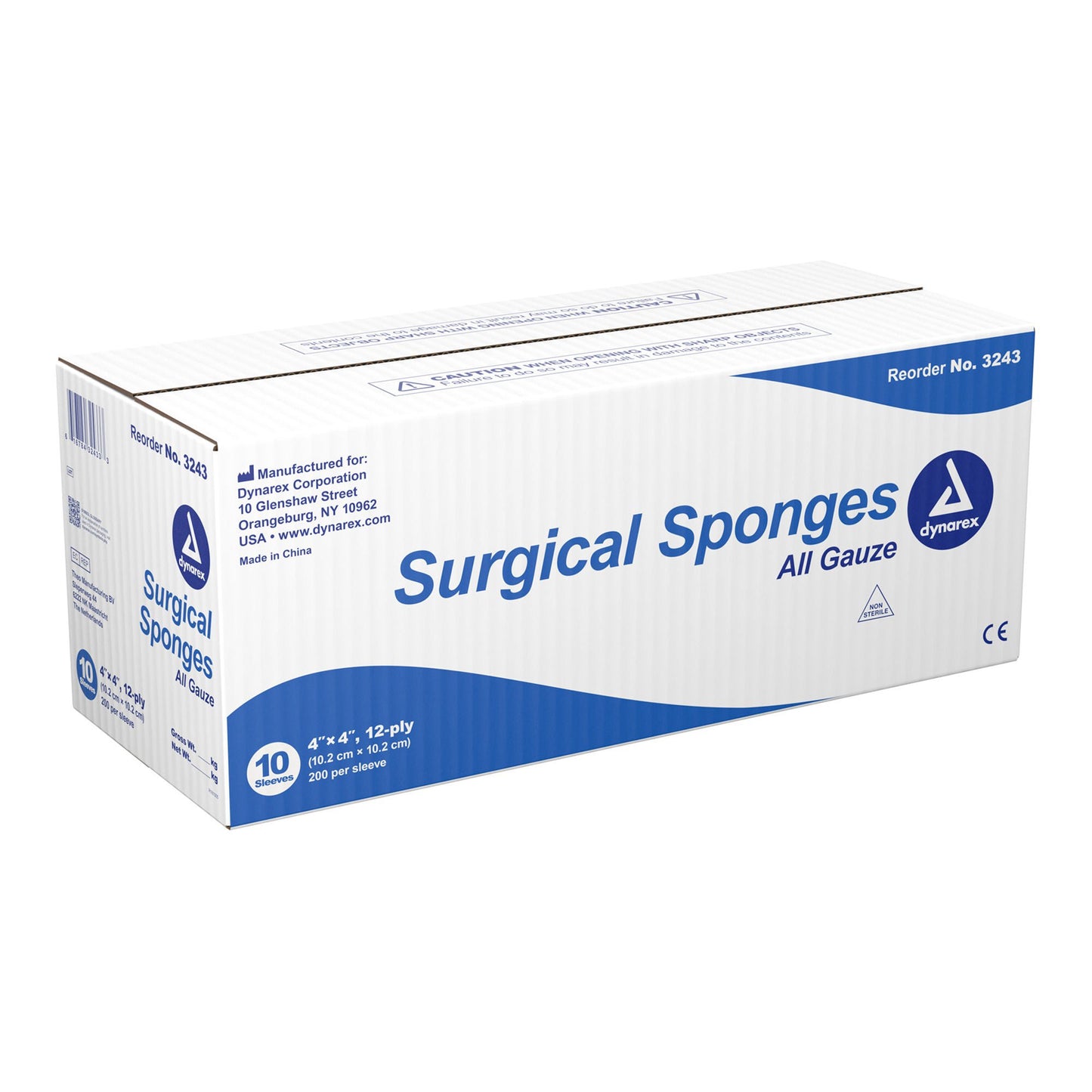 dynarex® Gauze Sponge, 12-Ply