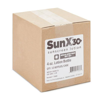 SunX® SPF 30+ Sunscreen, Bottle