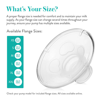 Evenflo® Advanced Fit Breast Flange, 21 millimeter