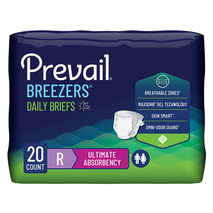 Prevail® Breezers® Ultimate Absorbency Incontinence Briefs