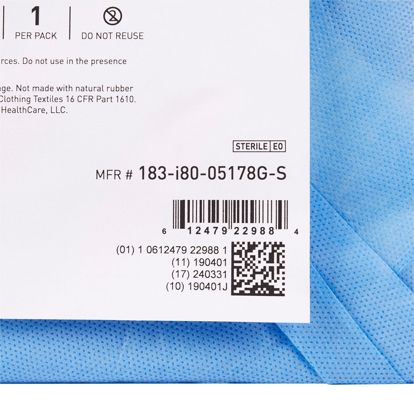 McKesson Sterile Minor Procedure Drape
