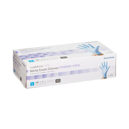 McKesson Confiderm® 4.5C Nitrile Exam Gloves, Blue - view 7