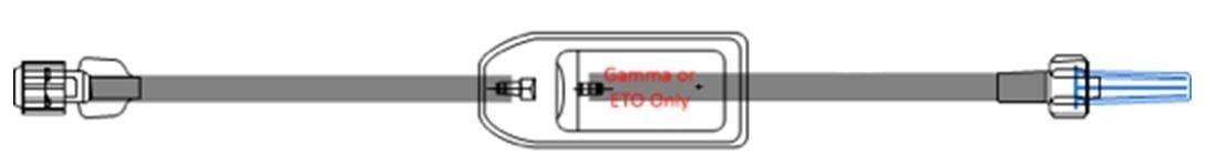 ICU IV Extension Set Macro Bore 8 Inch Tubing With Filter