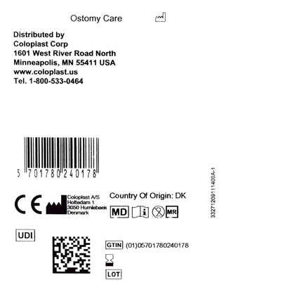 Brava Ostomy Seal Convex, Starter Hole (25mm) For Use with Ostomy Pouch