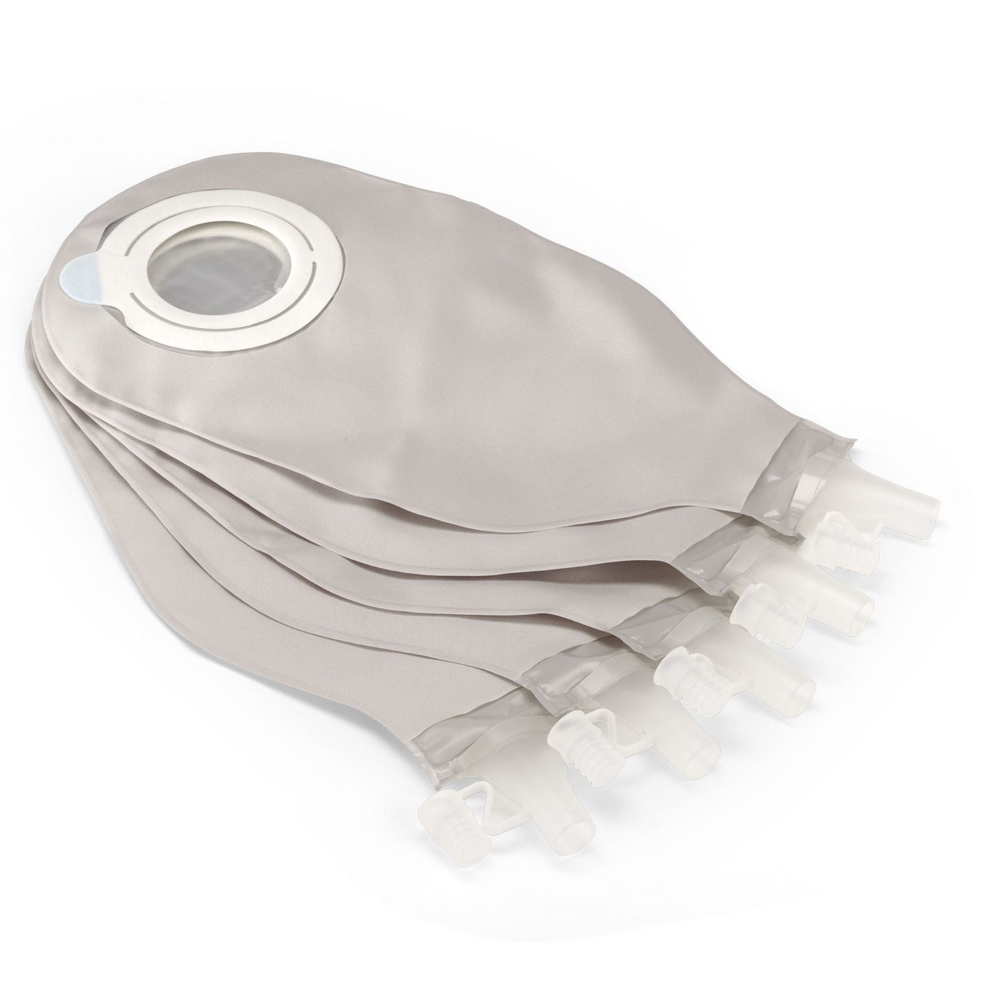 SenSura® Mio Flex High Output 2-Piece Transparent Ileostomy Pouch, Red Match