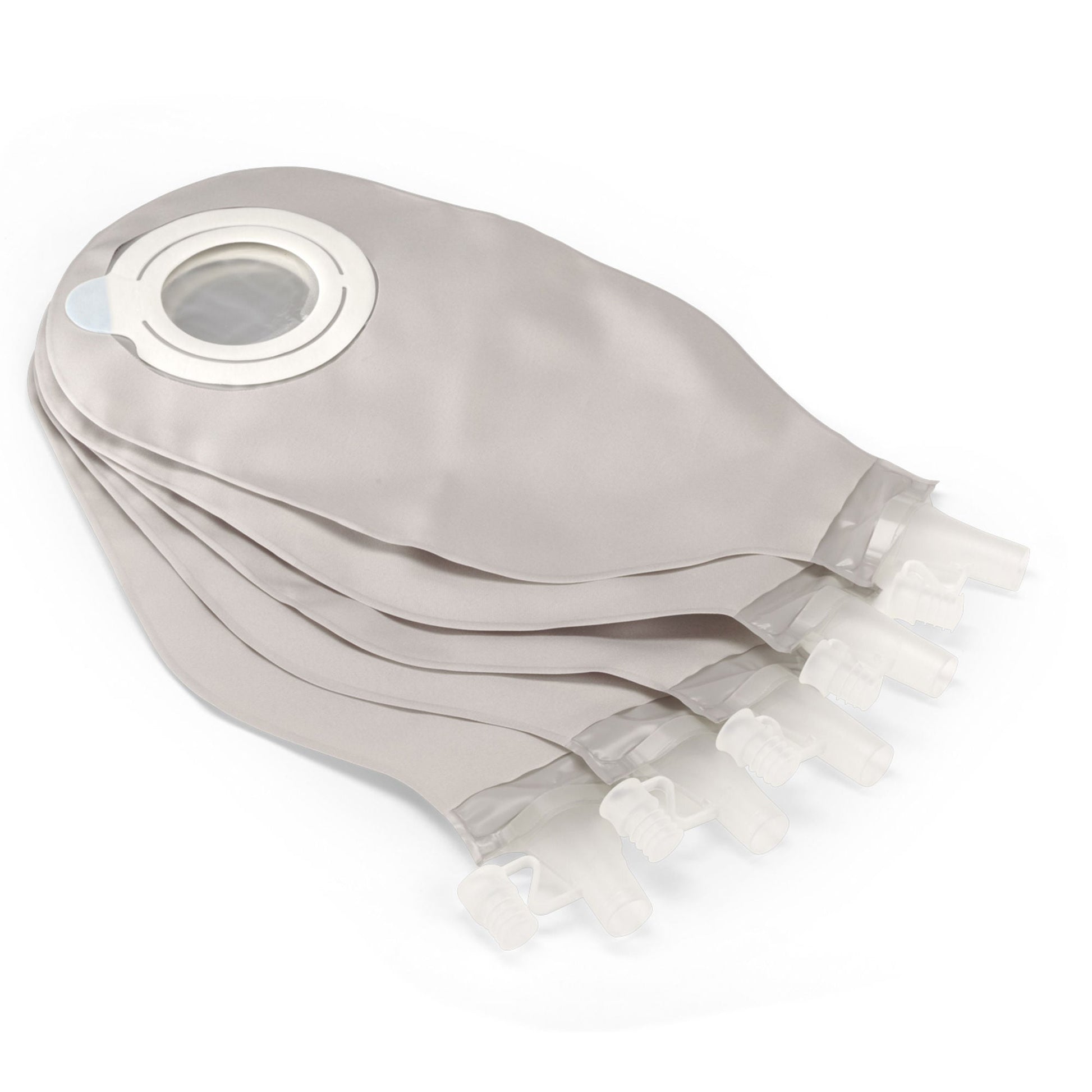 SenSura® Mio Flex High Output 2-Piece Transparent Ileostomy Pouch, Red Match