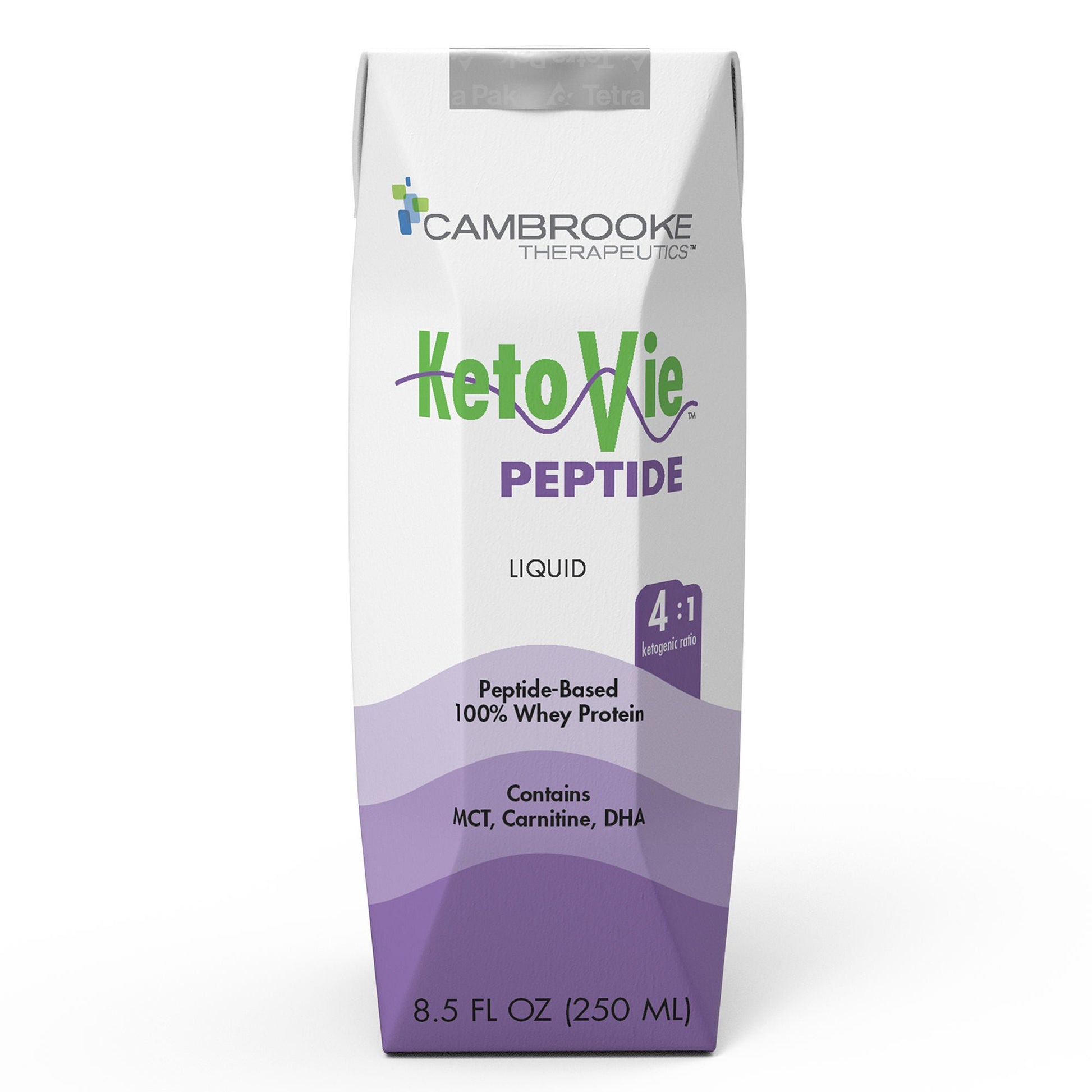 KetoVie™ Peptide 4:1 Ketogenic Medical Food, carton