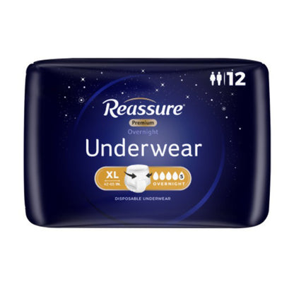 Reassure® Premium Overnight Absorbent Underwear, Extra Large