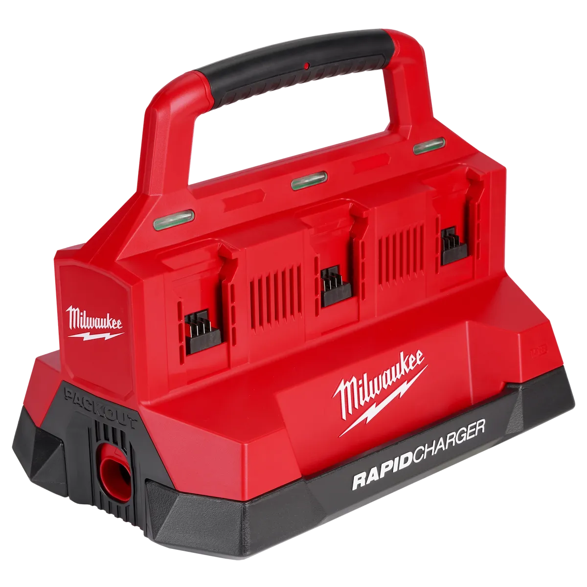 Milwaukee M18 Six Bay Rapid Charger w/ PACKOUT Compatibility 48-59-1809 | M18 Battery