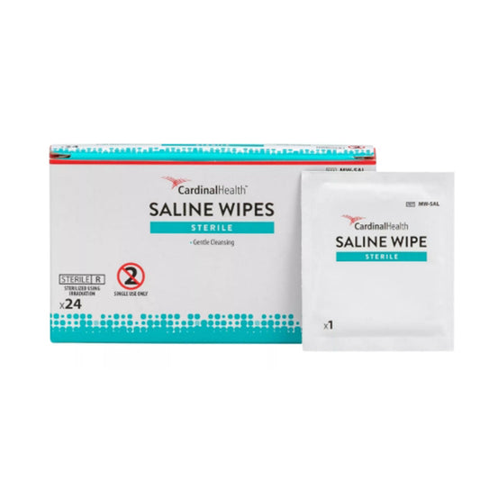 Cardinal Health Saline Cleansing Towelette Individual Packet Unscented
