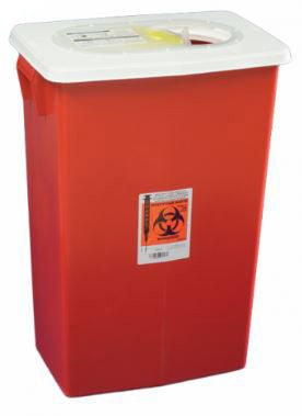 SharpSafety™ Multi-purpose Sharps Container, 26 x 18¼ x 12¾ Inch