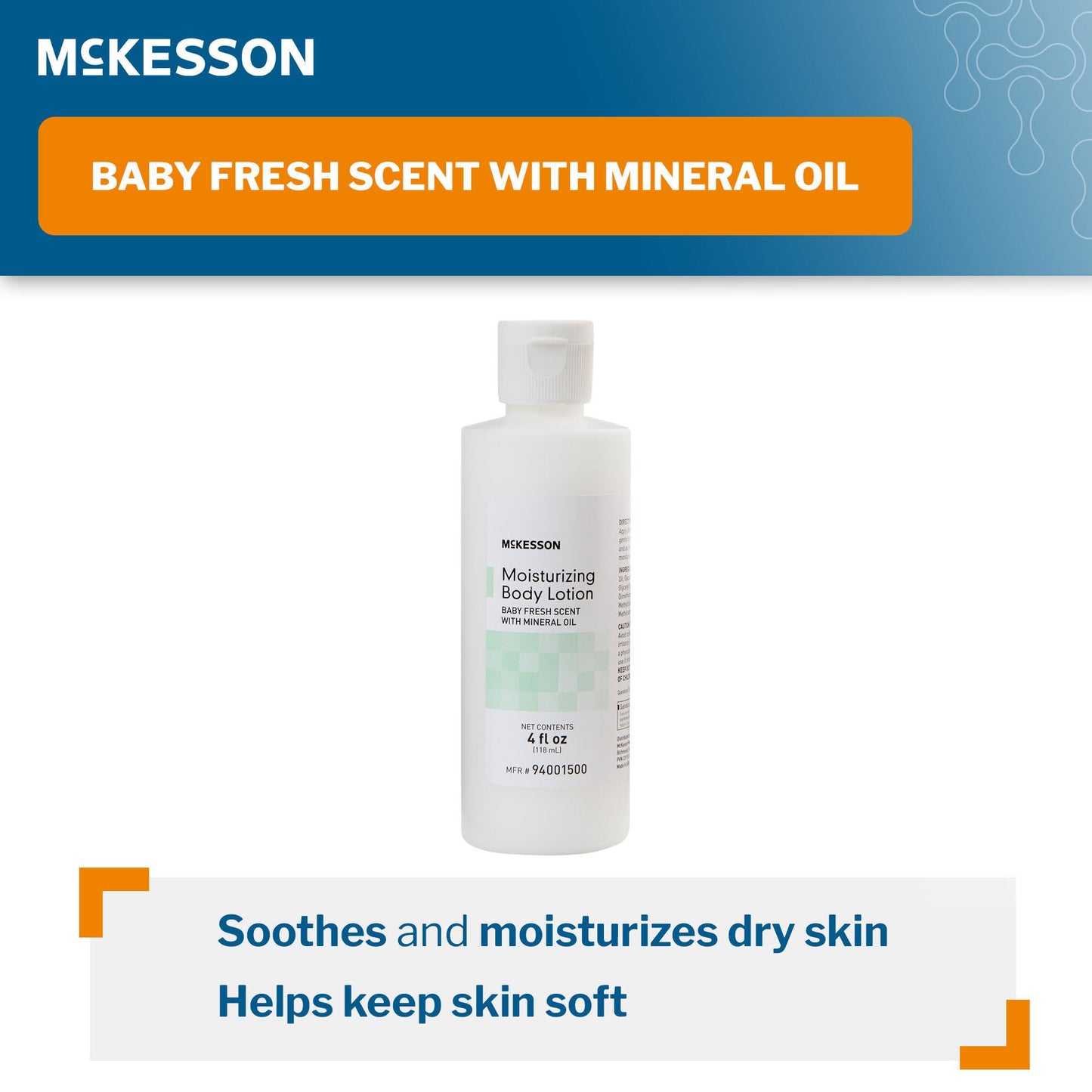 McKesson Hand and Body Moisturizer, bottle