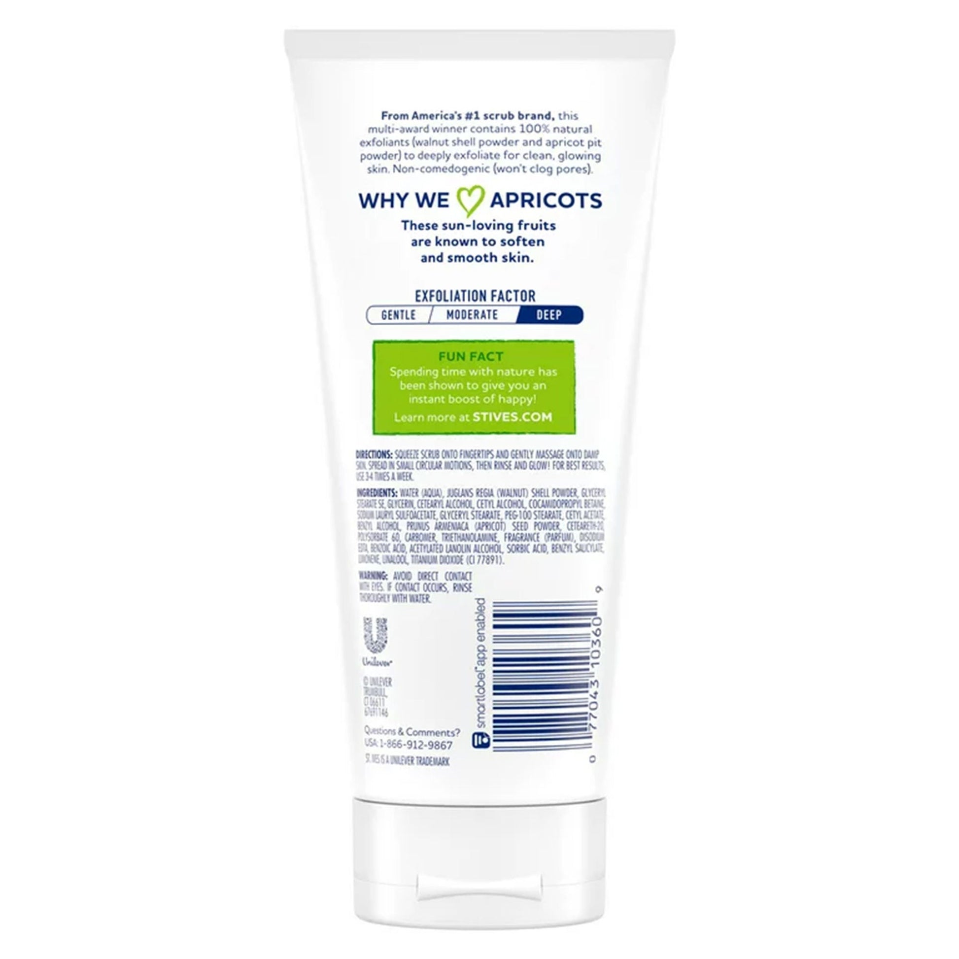 St. Ives® Fresh Skin Exfoliant Apricot Scrub, Tube