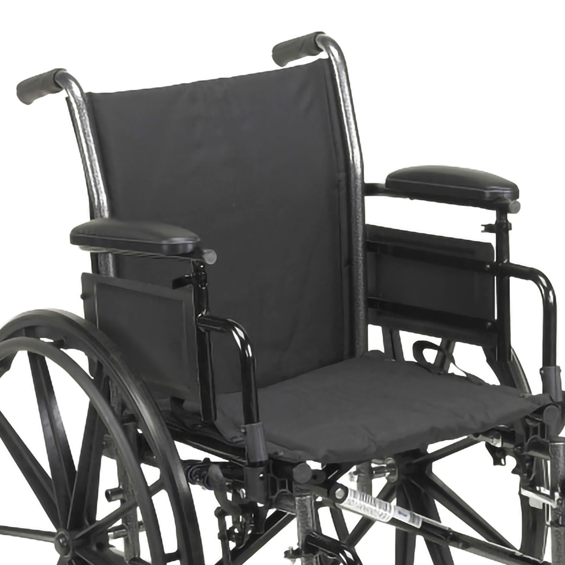 McKesson Manual Lightweight Wheelchair, 18 Inch Seat Width