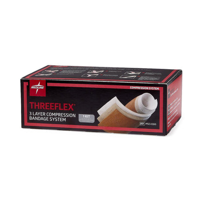 ThreeFlex® Self-adherent / Tape Closure 3 Layer Compression Bandage System