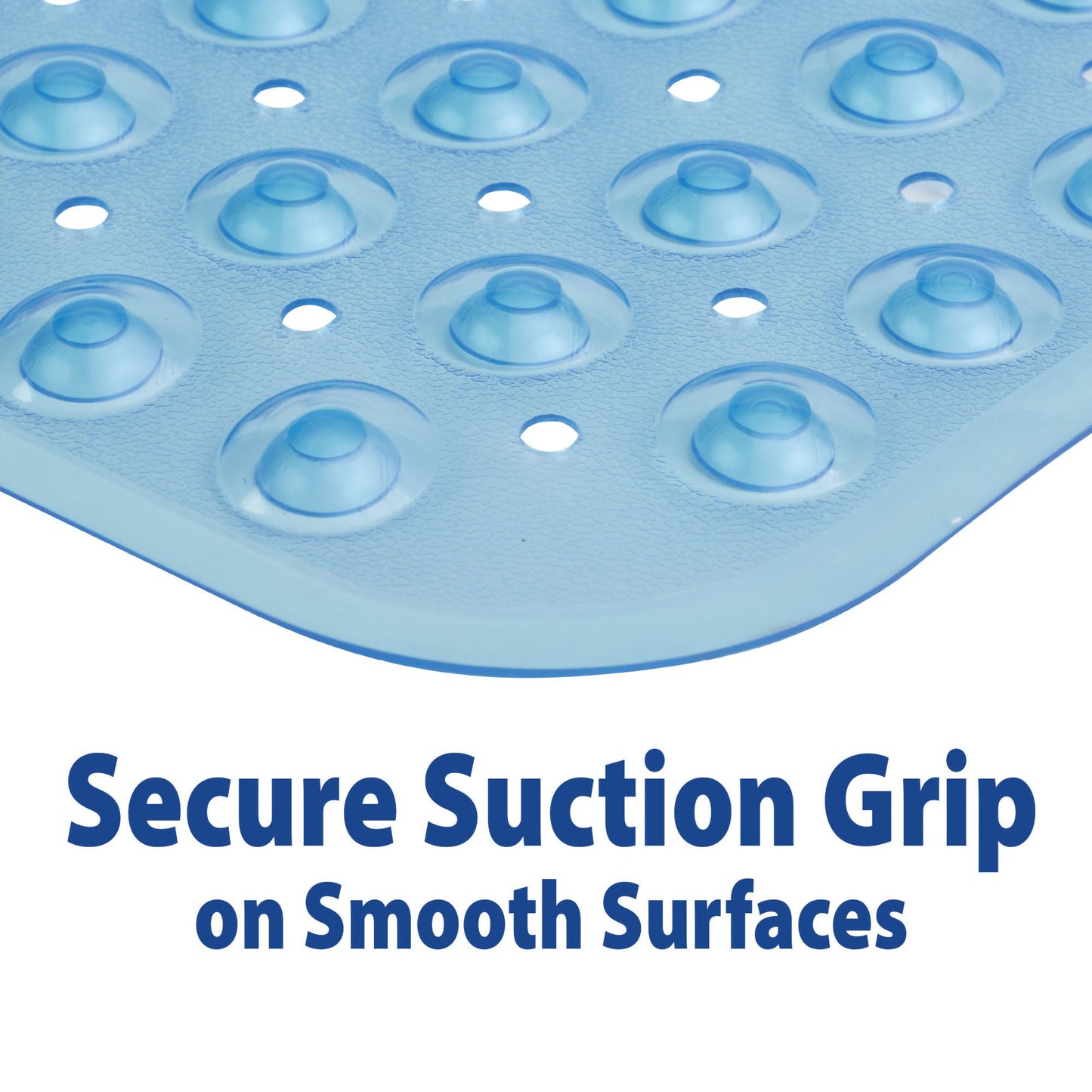 Theracare Bathtub Mat, Antifungal, Blue
