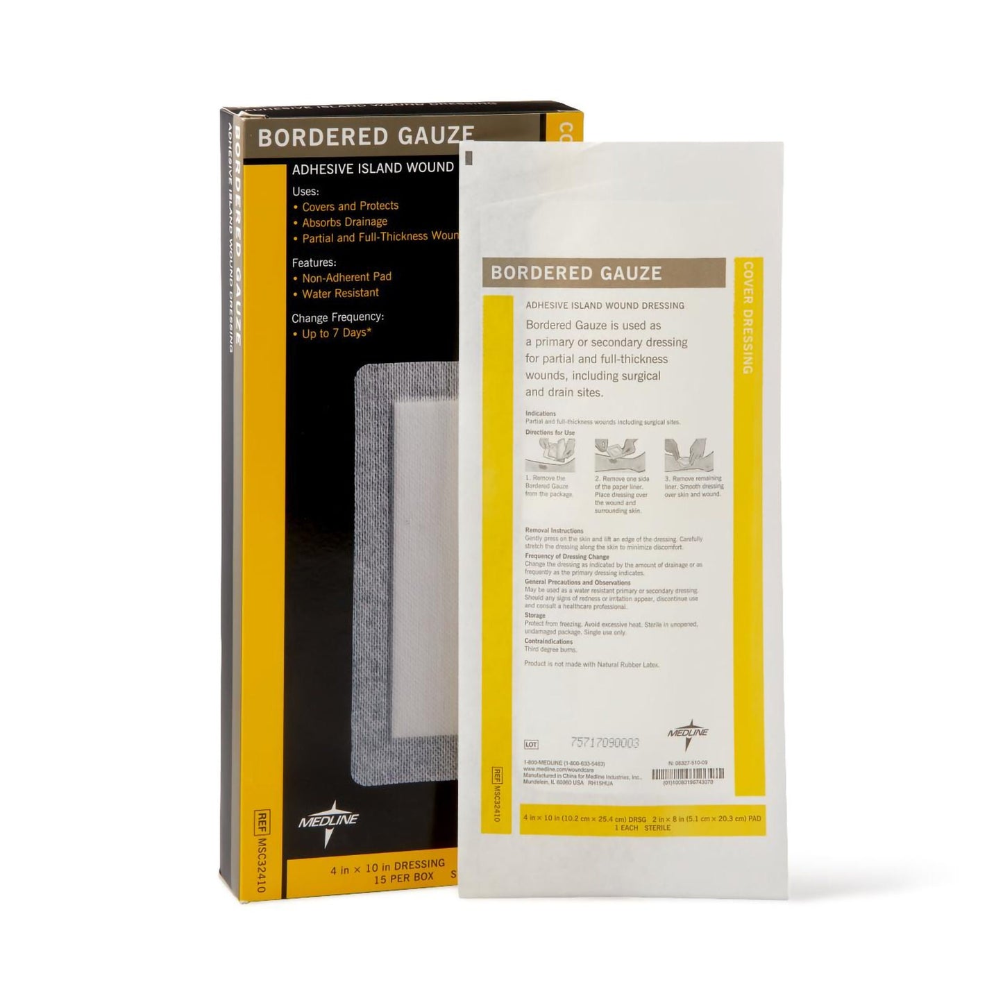 Medline White Island Dressing