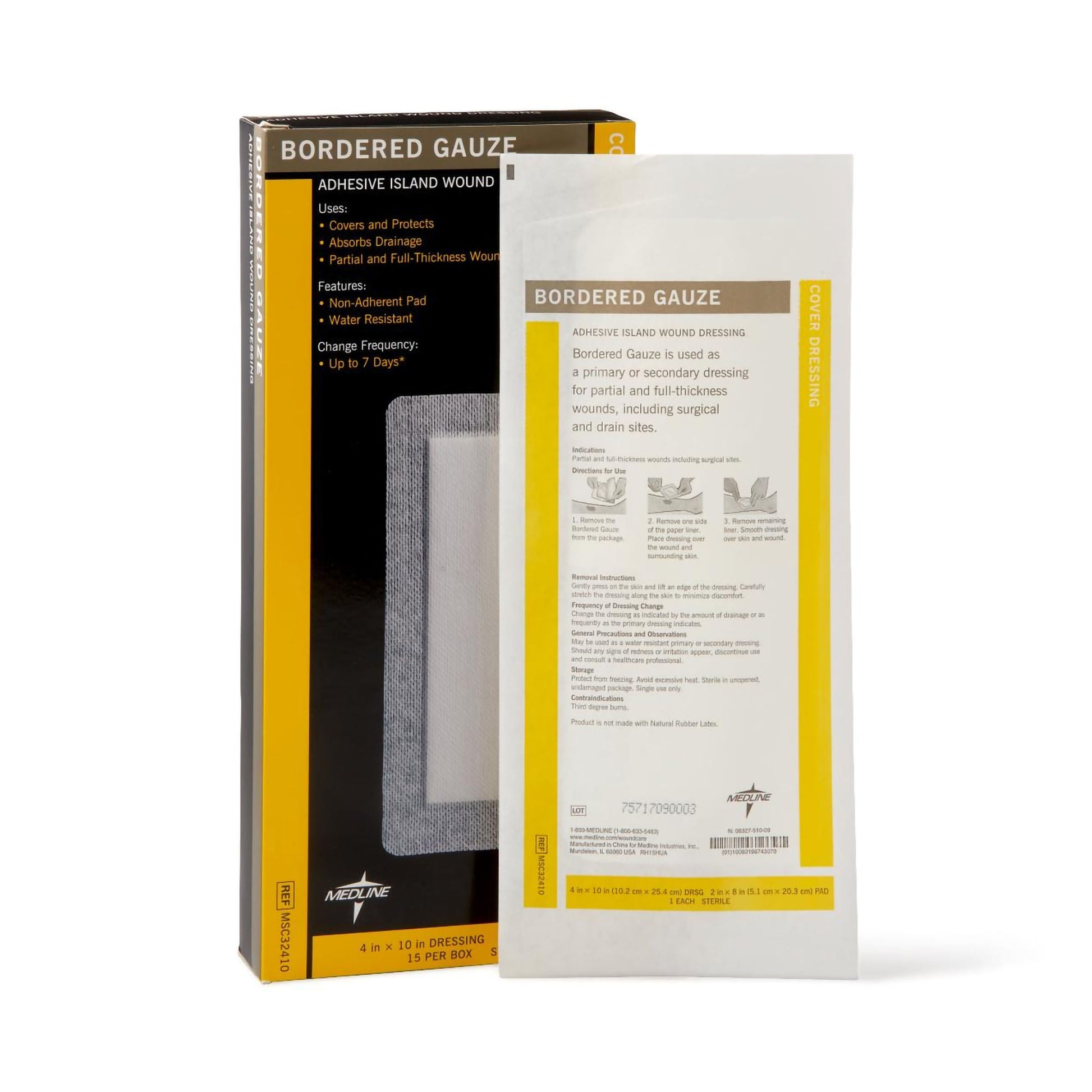 Medline White Island Dressing