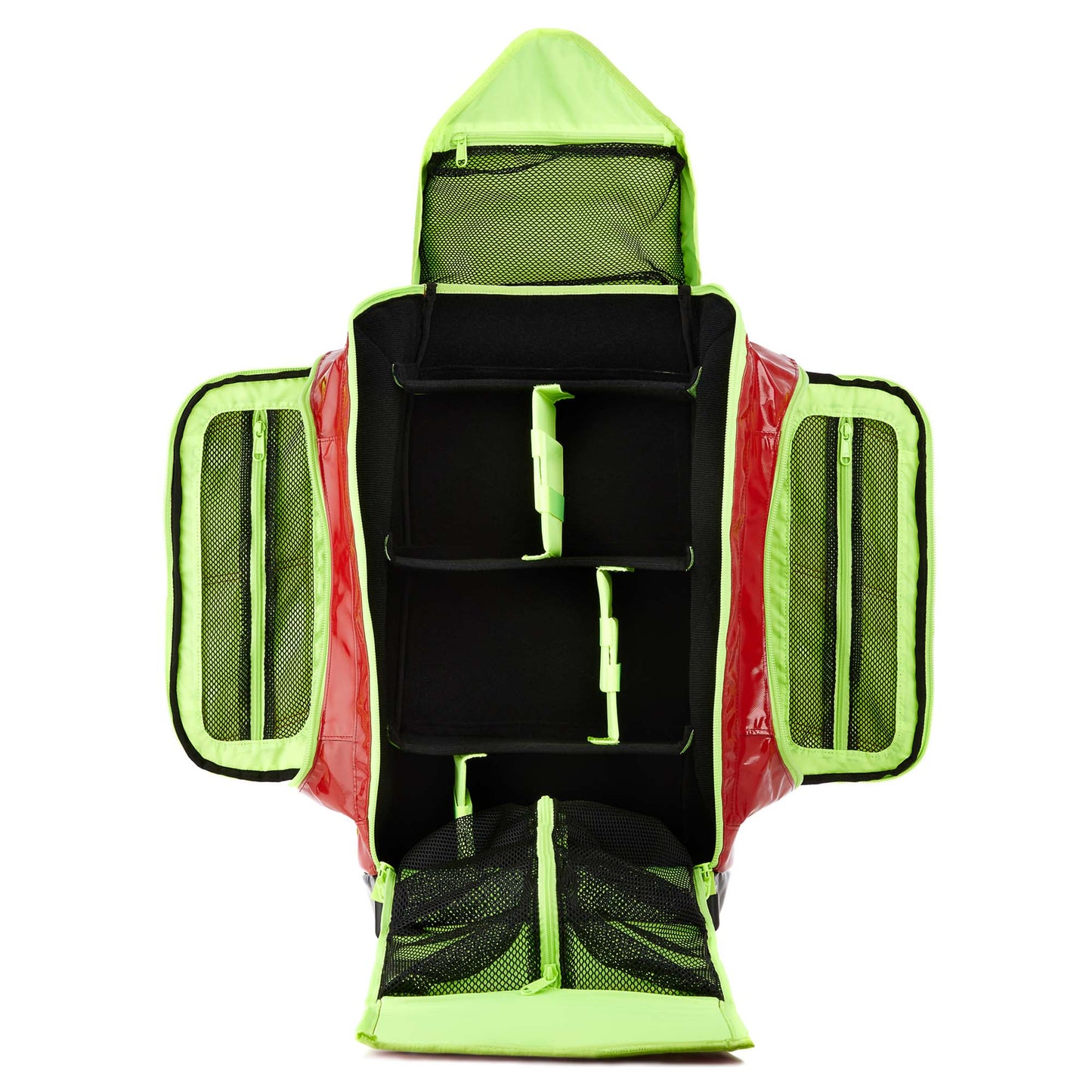 Statpacks G3 Backup Medical Backpack Red Urethane-Coated Tarpaulin 25 H X 18 W X 8.5 D Inch