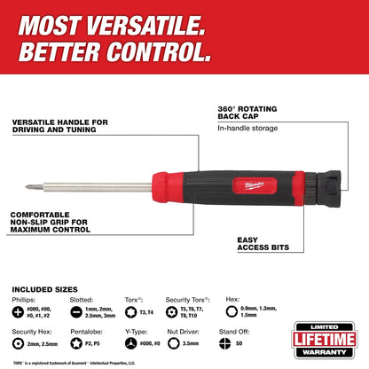 Milwaukee 27-in-1 Security Precision Multi-Bit Screwdriver 48-22-2934