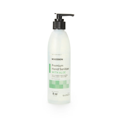 McKesson Premium Hand Sanitizer with Aloe, Gel, Pump Bottle