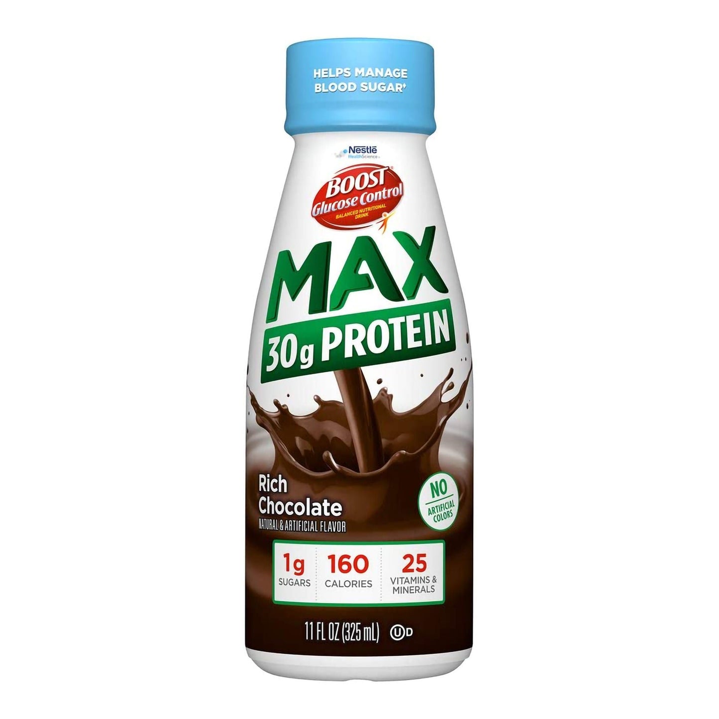 Boost® Glucose Control Max Chocolate Balanced Nutritional Drink, Bottle
